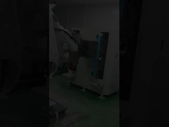 Carbon Steel Sheet Automatic Powder Coating Line with Robot Polish Equipment