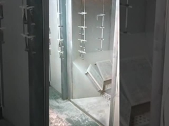 Линия автоматической покраски распылением смазки для стекла