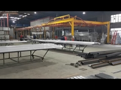 Линия порошковой покраски алюминиевого профиля различных размеров