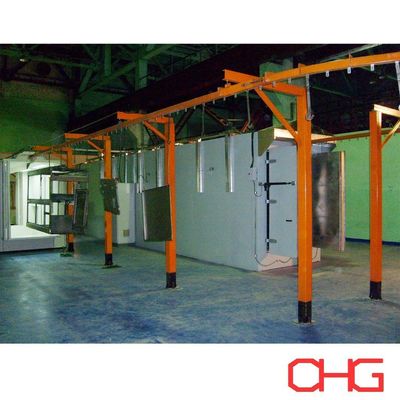 Хорошая цена Powder Coating Production Line with Manual Spray Guns and After-sales Service Guide Equipment Installation онлайн