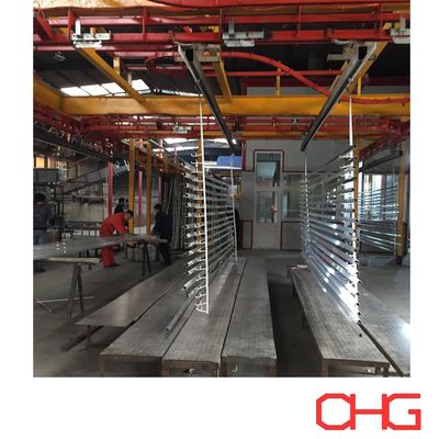 качество Линия производства порошковой покраски различных размеров, алюминиевый профиль, индивидуальное покрытие, оборудование для распыления фурнитуры завод