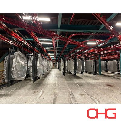 Покрытие покрытия Автоматическое электрофорезное оборудование Линия производства покрытия