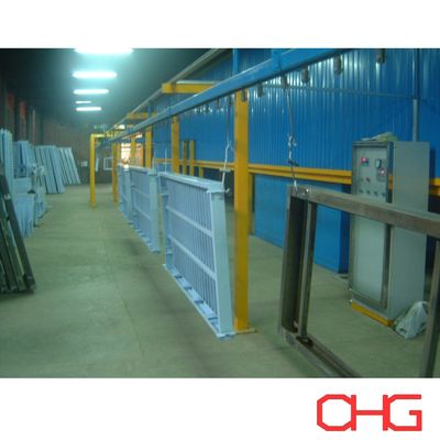 Ручная электростатическая пушка распыливания Линия индивидуального покрытия порошковым покрытием для больничных коек на металлическом подложке