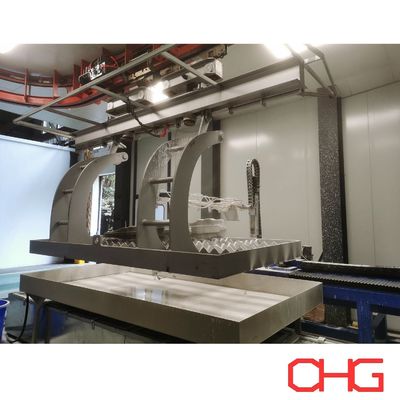 Линия производства окраски распылением жидкими красками деталей тяжелой техники с ручным методом, оборудование для распыления фурнитуры