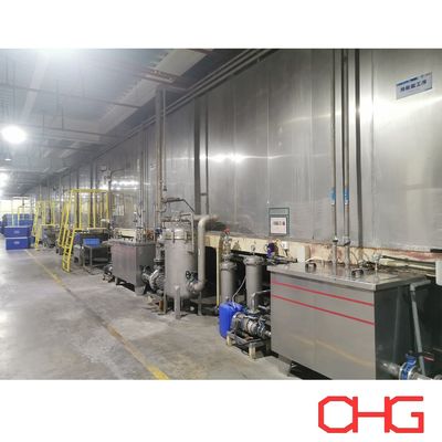 Система туннелей для предварительной обработки распыления для машины по покрытию линии покрытия порошковым покрытием Superiro