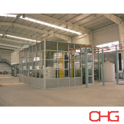 Автоматический стенд покрытия для оборудования для покрытия порошковым покрытием ПВХ из нержавеющей стали