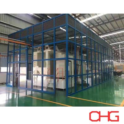 ПВХ/нержавеющая сталь/углеродистая сталь порошковое покрытие машины распылительная будка с чистой комнатой