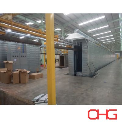 Производственная линия по производству порошкового покрытия для алюминиевых профилей автоматического метода