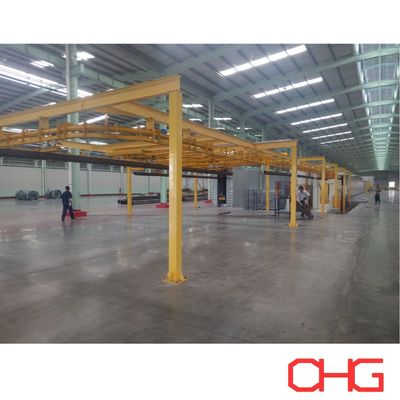 Линия покрытия порошком для алюминиевых профилей, изготовленная со всем оборудованием