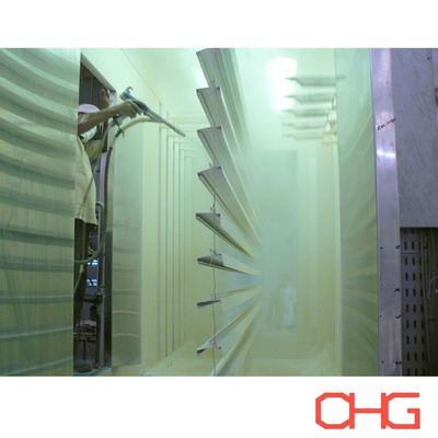 Производственная линия по настройке и высокопроизводительному порошковому покрытию для алюминиевых профилей