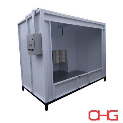Хорошая цена Spraying Equipment Manual Electrostatic Powder Coating System with Customization Option Spray Booth and Gun онлайн