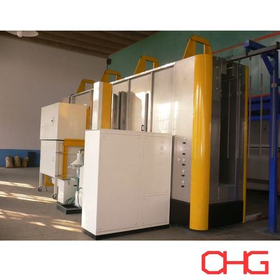 Хорошая цена Method Type and Automatic Stainless Steel Powder Coating Machine Spray Booth for Metal Surface Treatment онлайн