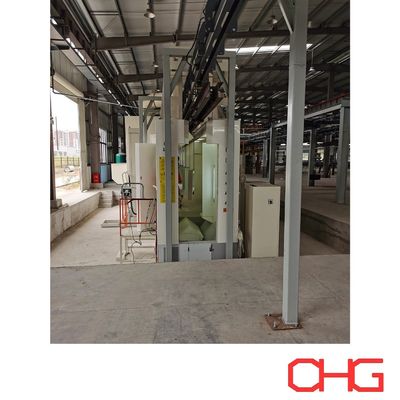 Автоматическая линия покрытия порошком для индивидуальных металлических субстратов