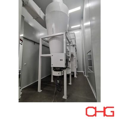 Система восстановления циклона для оборудования для покрытия порошковым покрытием распылительной будки Профессиональный блок управления ПЛК