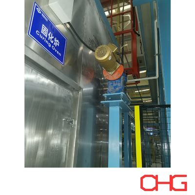 качество Управляющее устройство ПЛК Печь для обработки порошкового покрытия для промышленного использования Полимеризация Печь для сушки партий завод