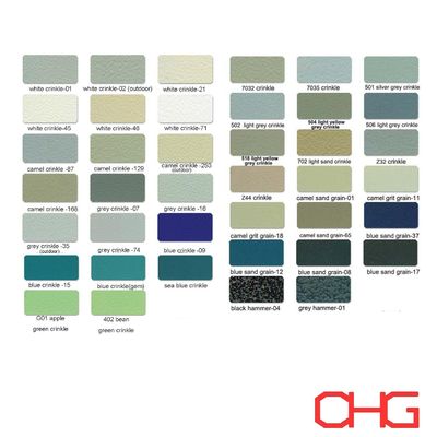 Прочный и эпоксидный порошок покрытия порошок для трения статического покрытия 9-12м2/кг Покрытие 180 ордм C Нормальная температура отверждения